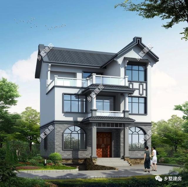 2款別墅設(shè)計(jì)圖，一款二層，一款三層，看你喜歡哪一款