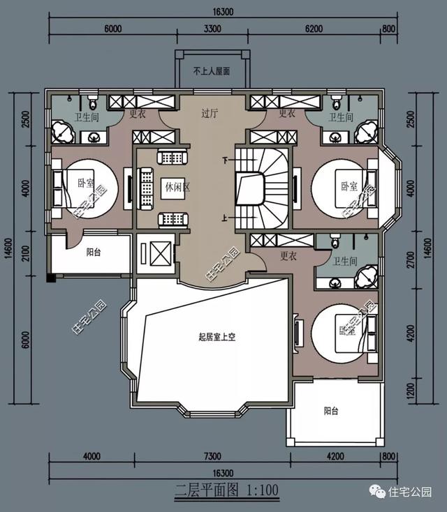 建農村奢華復古別墅，享高品質生活，這款復古別墅設計圖送給大家