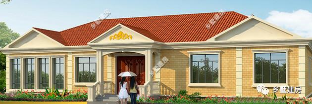 來看看這四款一層別墅設(shè)計圖，可以建給父母當養(yǎng)老房