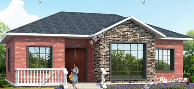 來看看這四款一層別墅設(shè)計圖，可以建給父母當養(yǎng)老房