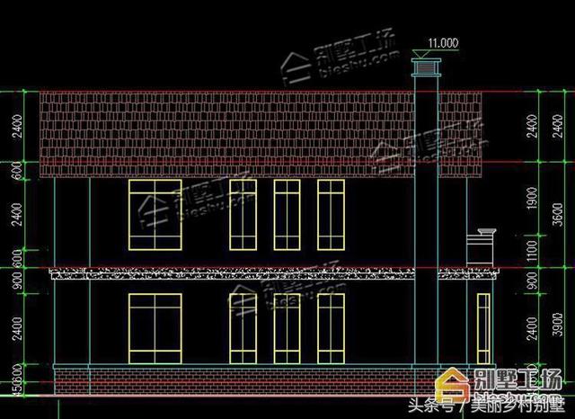 農(nóng)村二層別墅設(shè)計圖，22萬就能建，鄰居見了可羨慕了