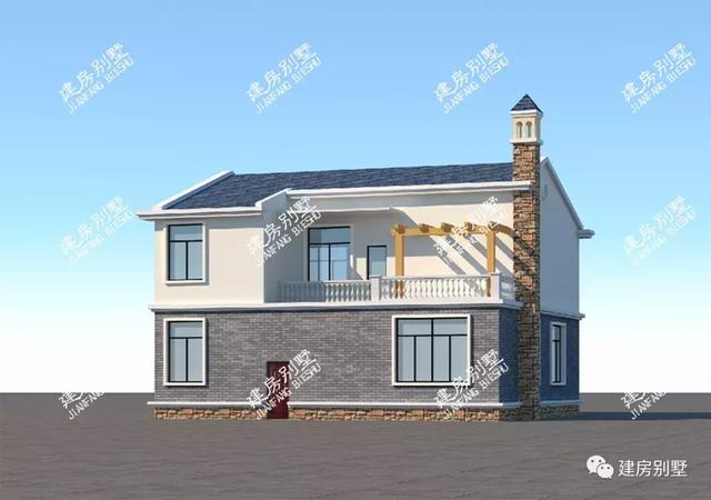 為了滿足農(nóng)村生活的需要，兩棟專為農(nóng)村設計的自建房設計圖