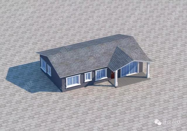 造價極其經(jīng)濟(jì)的兩款一層別墅設(shè)計(jì)圖，給爸媽送禮物，沒有比這更合適的了