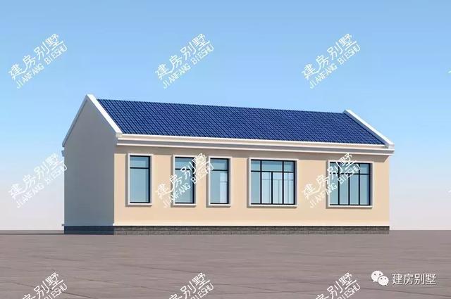 造價極其經(jīng)濟(jì)的兩款一層別墅設(shè)計(jì)圖，給爸媽送禮物，沒有比這更合適的了