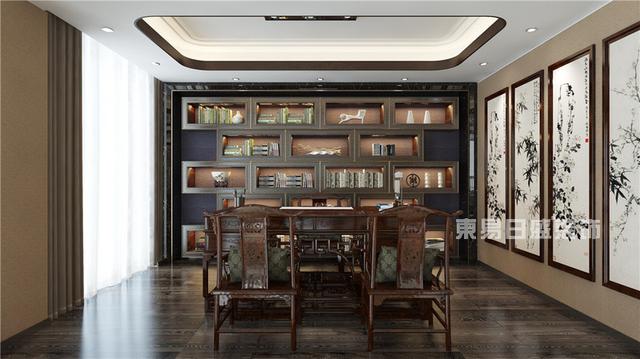 4款中式風格別墅裝修效果圖，一起來體會下這種中式意境吧