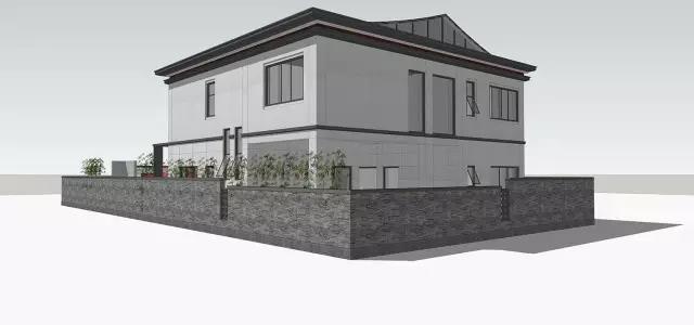 33X15米二層中式別墅設(shè)計(jì)圖，功能上面超級(jí)合理。