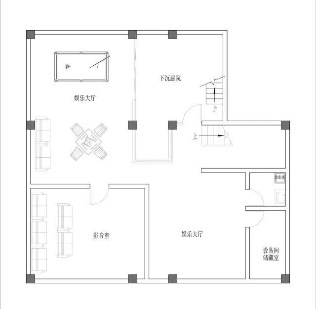 33X15米二層中式別墅設(shè)計(jì)圖，功能上面超級(jí)合理。