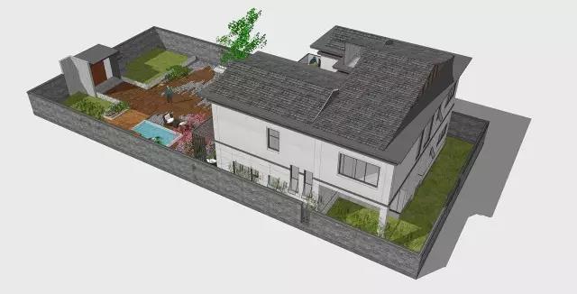 33X15米二層中式別墅設(shè)計(jì)圖，功能上面超級(jí)合理。