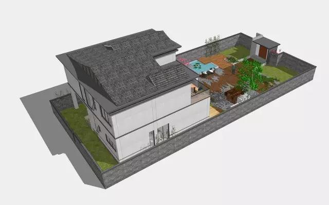 33X15米二層中式別墅設(shè)計(jì)圖，功能上面超級(jí)合理。