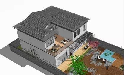 33X15米二層中式別墅設(shè)計(jì)圖，功能上面超級(jí)合理。