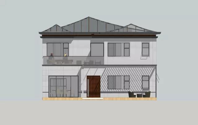 33X15米二層中式別墅設(shè)計(jì)圖，功能上面超級(jí)合理。