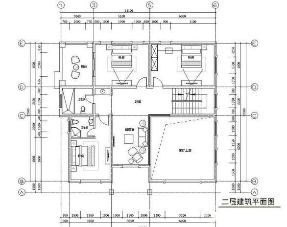 14×13米三層農(nóng)村別墅設(shè)計(jì)圖，帶堂屋+雙露臺，主體造價(jià)大概42萬左右。