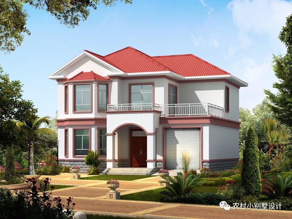 15款2024年接地氣的農(nóng)村二層房屋效果圖，可定制全套圖紙