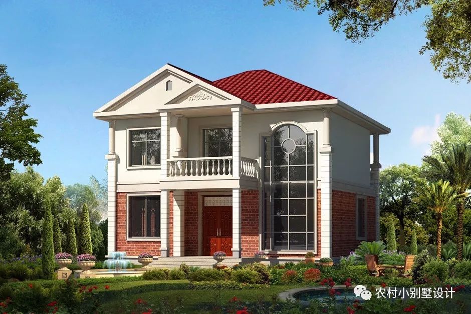 15款2024年接地氣的農(nóng)村二層房屋效果圖，可定制全套圖紙