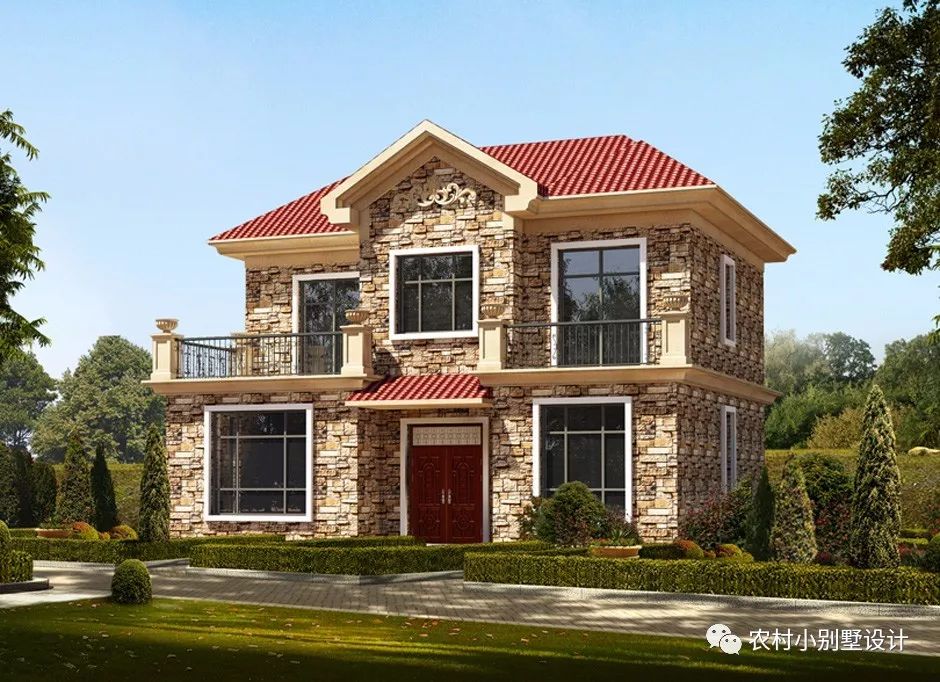 15款2024年接地氣的農(nóng)村二層房屋效果圖，可定制全套圖紙