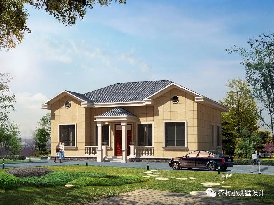 15款2024年接地氣的農(nóng)村二層房屋效果圖，可定制全套圖紙