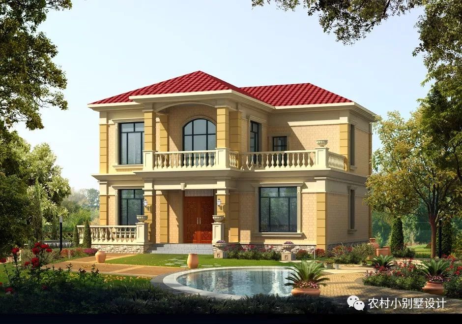 15款2024年接地氣的農(nóng)村二層房屋效果圖，可定制全套圖紙