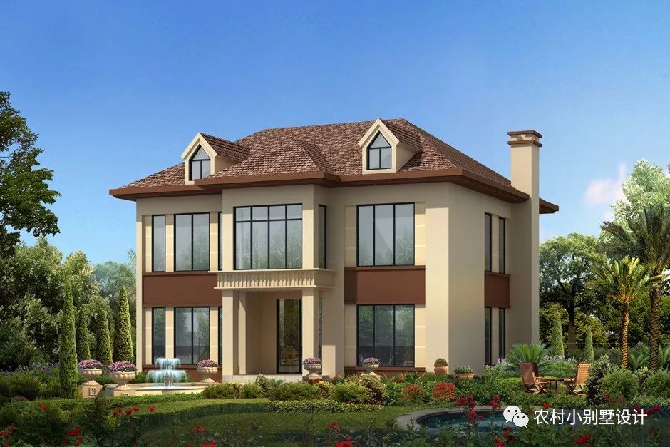 15款2024年接地氣的農(nóng)村二層房屋效果圖，可定制全套圖紙