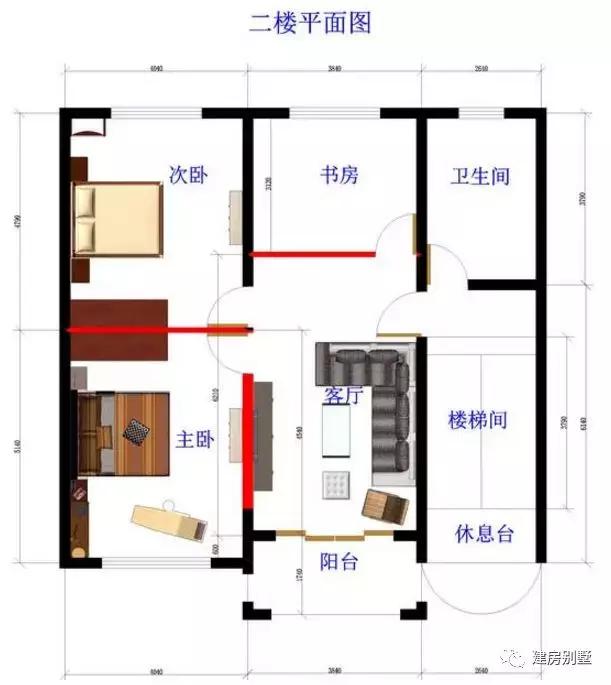 三層的兄弟雙拼自建房，主體花了30來萬。