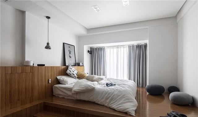 三居室裝修的簡約風格，設計非常大氣，大包11萬。