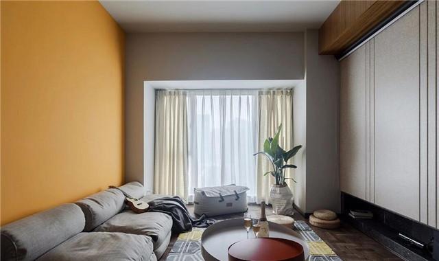 三居室裝修的簡約風格，設計非常大氣，大包11萬。