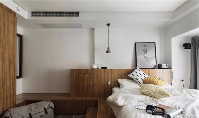 三居室裝修的簡約風格，設計非常大氣，大包11萬。