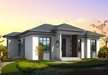 鄉(xiāng)下建房一層平房設(shè)計(jì)圖紙及戶型圖，占地150平米左右