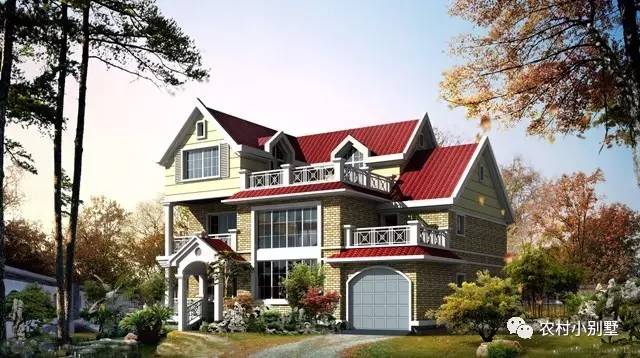 農村三十萬蓋別墅還是城里買房當房奴，看完這些別墅圖就知道了