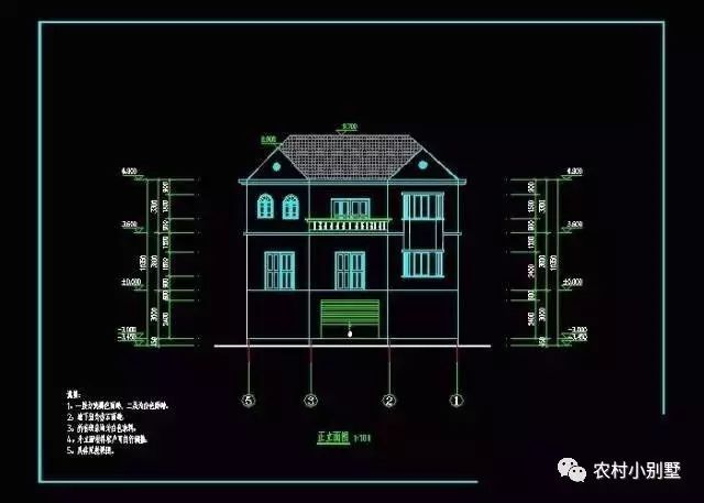 13x10二層帶地下室小別墅設(shè)計(jì)圖，外觀時(shí)尚