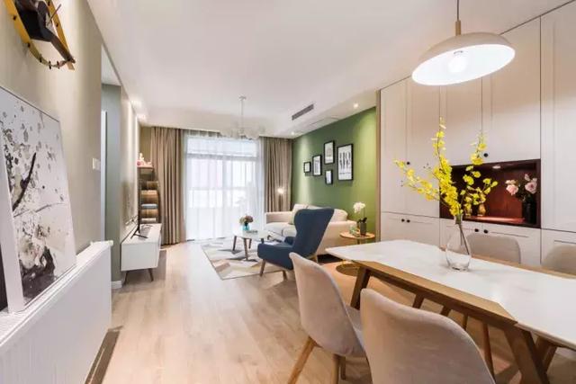 90平新房北歐風裝修，裝修簡單清爽，打動人心，讓年輕人一看就喜歡。