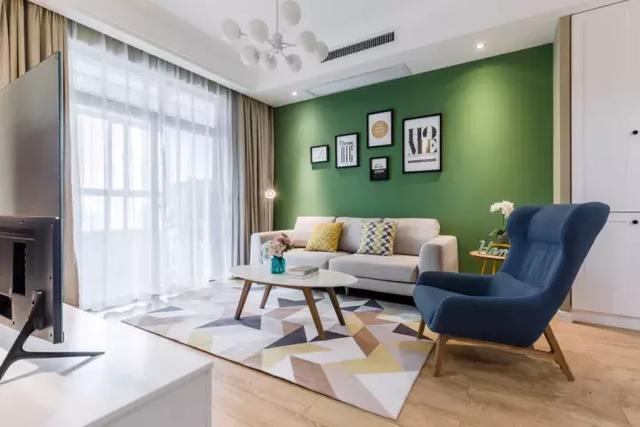 90平新房北歐風裝修，裝修簡單清爽，打動人心，讓年輕人一看就喜歡。