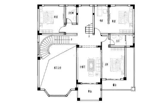 14×14米三層新農(nóng)村自建房，主體造價(jià)42萬(wàn)左右。