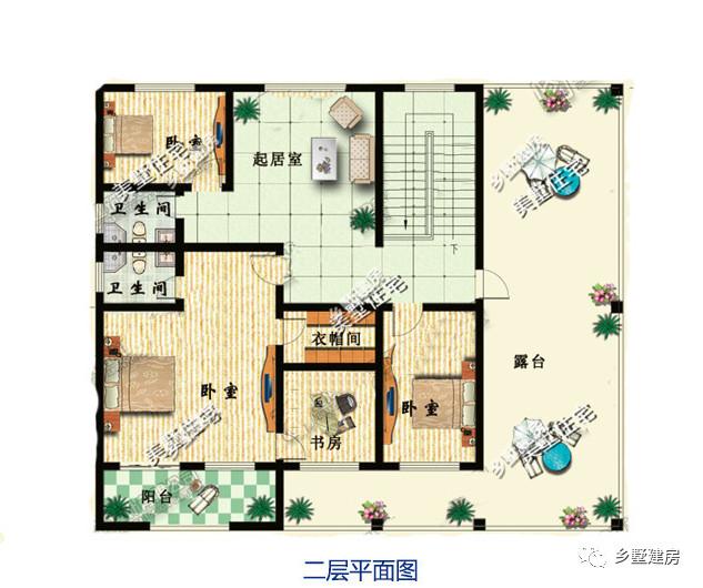 兩款二層別墅設(shè)計(jì)圖，價(jià)格實(shí)惠，漂亮實(shí)用，喜歡就可以建一棟哦！