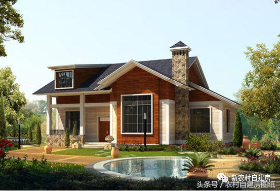 造價15萬的一層半別墅設(shè)計圖，經(jīng)濟實用，建出來不比高層別墅差。