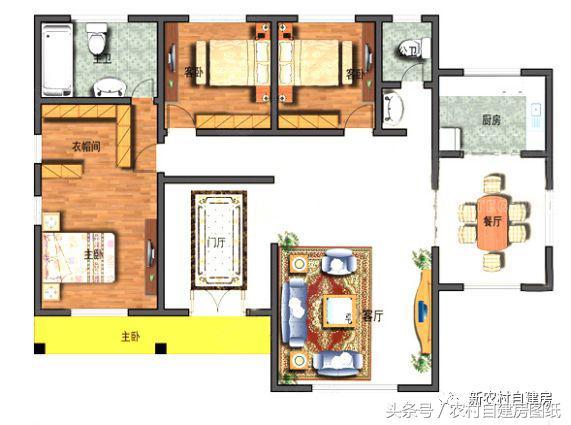 造價15萬的一層半別墅設(shè)計圖，經(jīng)濟實用，建出來不比高層別墅差。