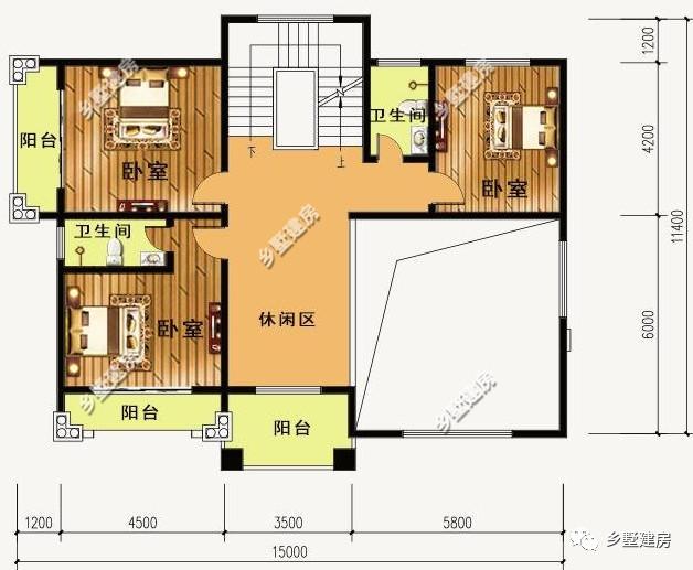兩款15X11米農(nóng)村小別墅，不僅顏值高，而且還實用，要是建上一棟啊，想低調(diào)都難嘍！