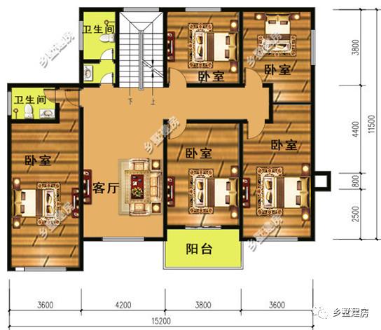 兩款15X11米農(nóng)村小別墅，不僅顏值高，而且還實用，要是建上一棟啊，想低調(diào)都難嘍！