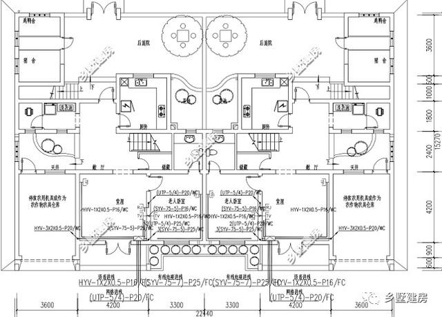 兩套雙拼農(nóng)村別墅設計圖，一棟是三層的，一棟是二層帶閣樓的，你更中意哪一款呢？