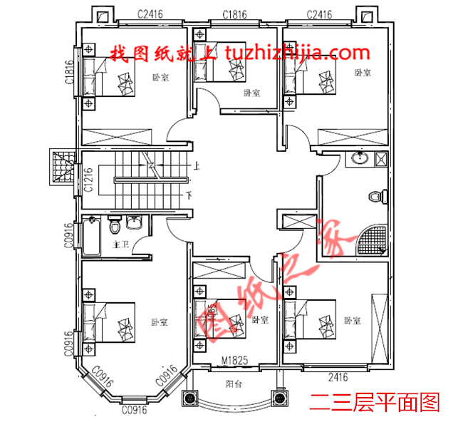 農(nóng)村四層別墅設(shè)計(jì)圖紙及效果圖，整體氣派細(xì)節(jié)處卻精雕細(xì)琢