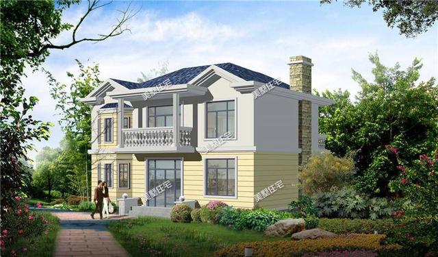 六棟占地面積小的二層農(nóng)村自建房，簡單實(shí)用，功能超全。