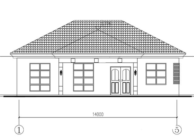 兩款一層別墅設(shè)計圖，端莊大氣，經(jīng)濟實用。