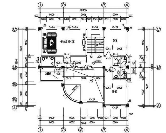 15×14米三層高檔別墅設(shè)計圖，帶地下室，美觀大氣，漂亮耐看。