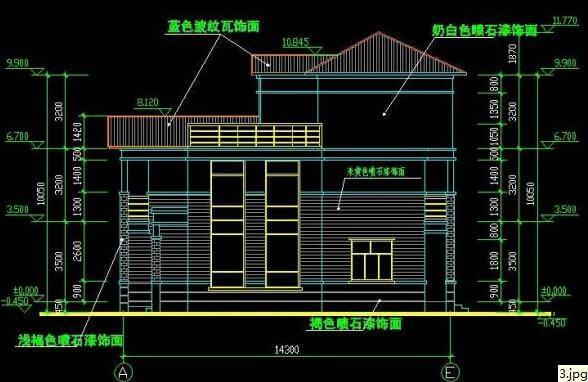 三層農(nóng)村自建房，戶型方方正正，布局合理，高端大氣，有面子，造價(jià)30萬(wàn)。