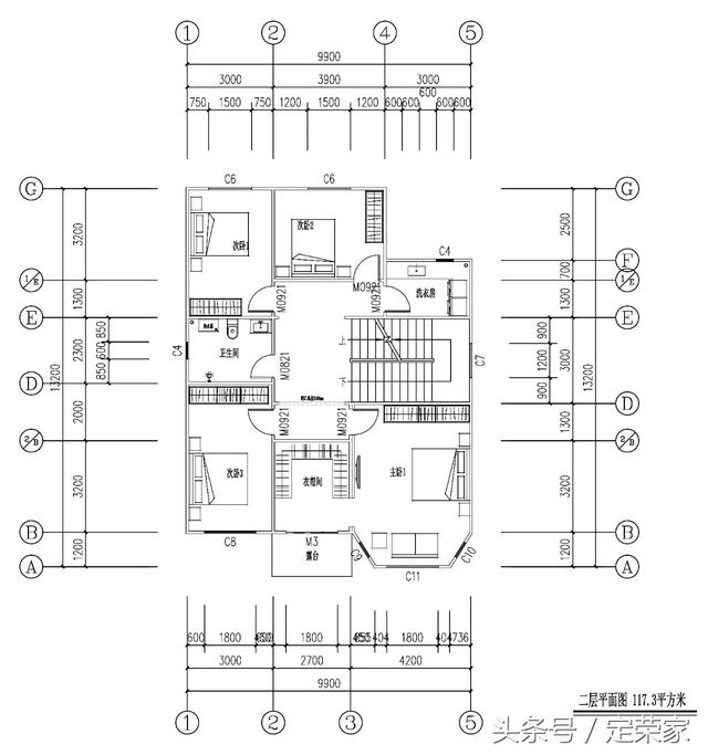 304.5平米的三層歐式別墅設(shè)計(jì)圖，簡潔明亮，高端大氣，適合在農(nóng)村建！