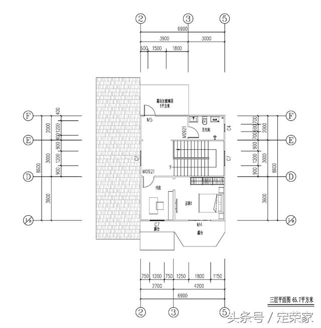 304.5平米的三層歐式別墅設(shè)計(jì)圖，簡潔明亮，高端大氣，適合在農(nóng)村建！