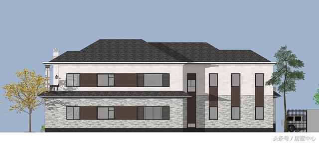 兩棟兩層簡(jiǎn)歐別墅設(shè)計(jì)圖，帶酒窖+土灶+鍋爐房，居住使用功能非常齊全，非常適合北方居住。