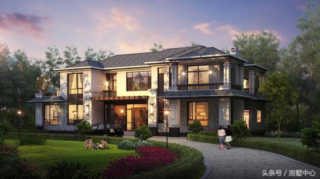 兩棟兩層簡(jiǎn)歐別墅設(shè)計(jì)圖，帶酒窖+土灶+鍋爐房，居住使用功能非常齊全，非常適合北方居住。