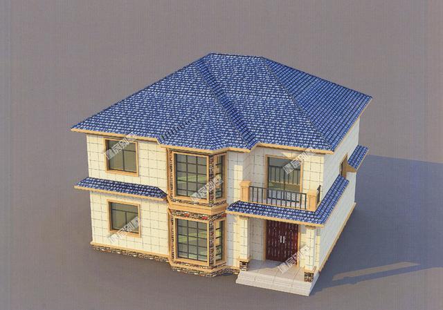 三款小戶型農(nóng)村二層別墅，三種不同建筑風格，最低主體造價18萬。