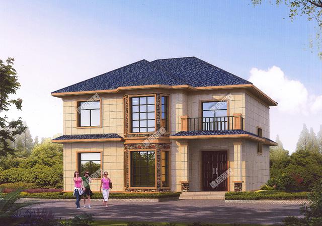 三款小戶型農(nóng)村二層別墅，三種不同建筑風格，最低主體造價18萬。