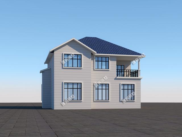 三款小戶型農(nóng)村二層別墅，三種不同建筑風格，最低主體造價18萬。